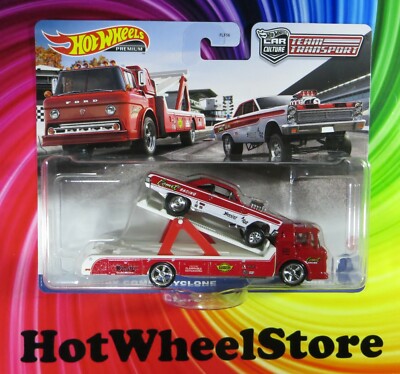 2021  Hot Wheels  TEAM TRANSPORT  '65 MERCURY COMET CYCLONE FORD C-800 M1-041021