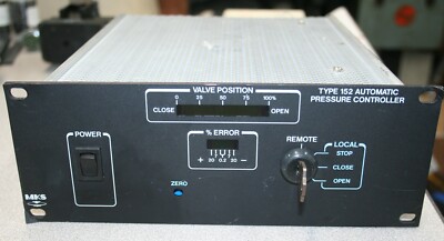 MKS 152D-P0 AUTOMATIC PRESSURE CONTROLLER 