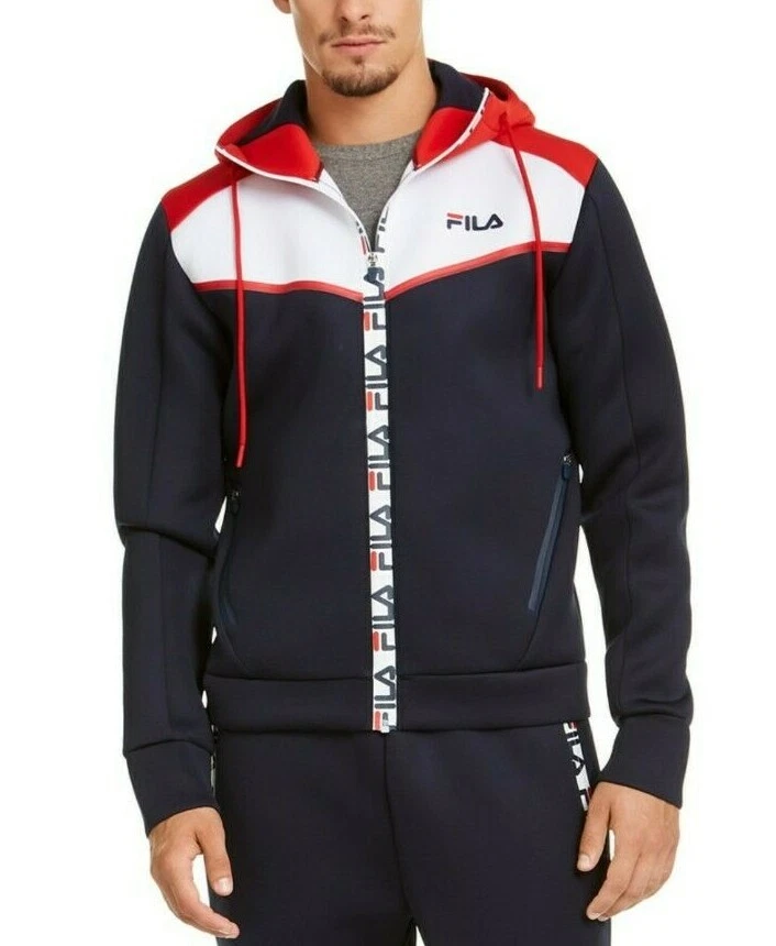 Fila colorblock hoodie sale