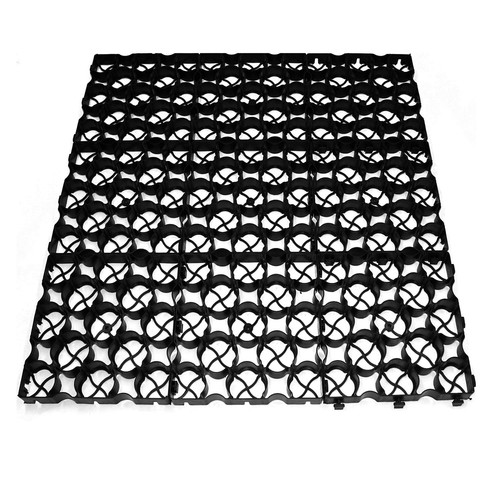 SHED BASE or HARD STANDING of TruePave Plastic Paver Grids for Decks ...