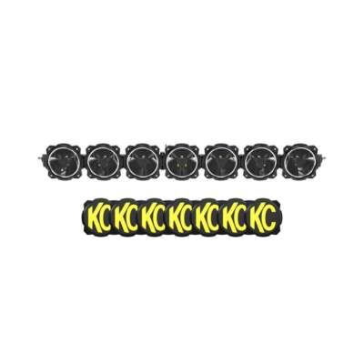 KC HiLiTES  Gravity  Titan 45-inch LED Light Bar 7-Light w/ Covers, Wiring