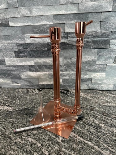CoProof Copper Proofing Parrot Heads Distilling Moonshine Funnel/Hydrometer A11