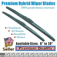 18 16 Premium Windshield Wiper Blades Oem Quality J-hook