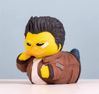 Numskull Shenmue Ryo Hazuki TUBBZ Duck Brown PVC Figure H9cm(3.5inch)