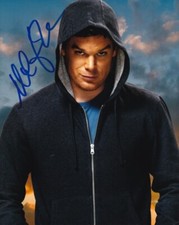 MICHAEL C. HALL signed Autogramm 20x25cm DEXTER in Person autograph ACOA