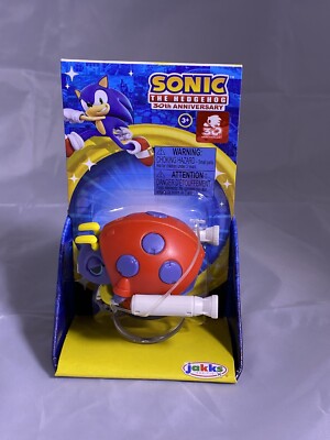 Sonic Hedgehog MOTO BUG 30th Anniversary *NEW* 2.5'' Figure Jakks Pacific 2021