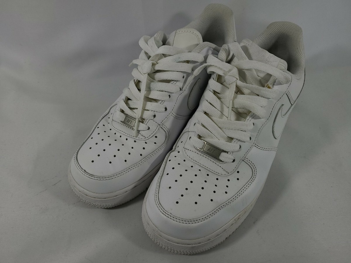 Nike Air Force 1 \'07 Low Triple White Shoes 315122-111 Men\'s Sz 8 Women\'s Sz 9.5 Amazon.com | NIKE AIR FORCE 1 ONE WHITE (9, WHITE) 315122  main image 3