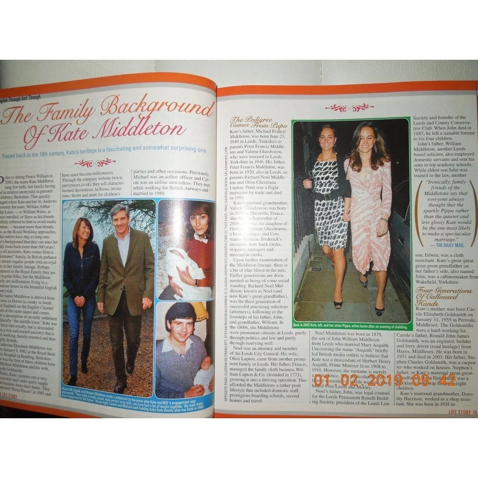 PRINCE WILLIAM & KATE MIDDLETON life story ROYALS future king COLLECTORS EDITION - Image 4 of 4