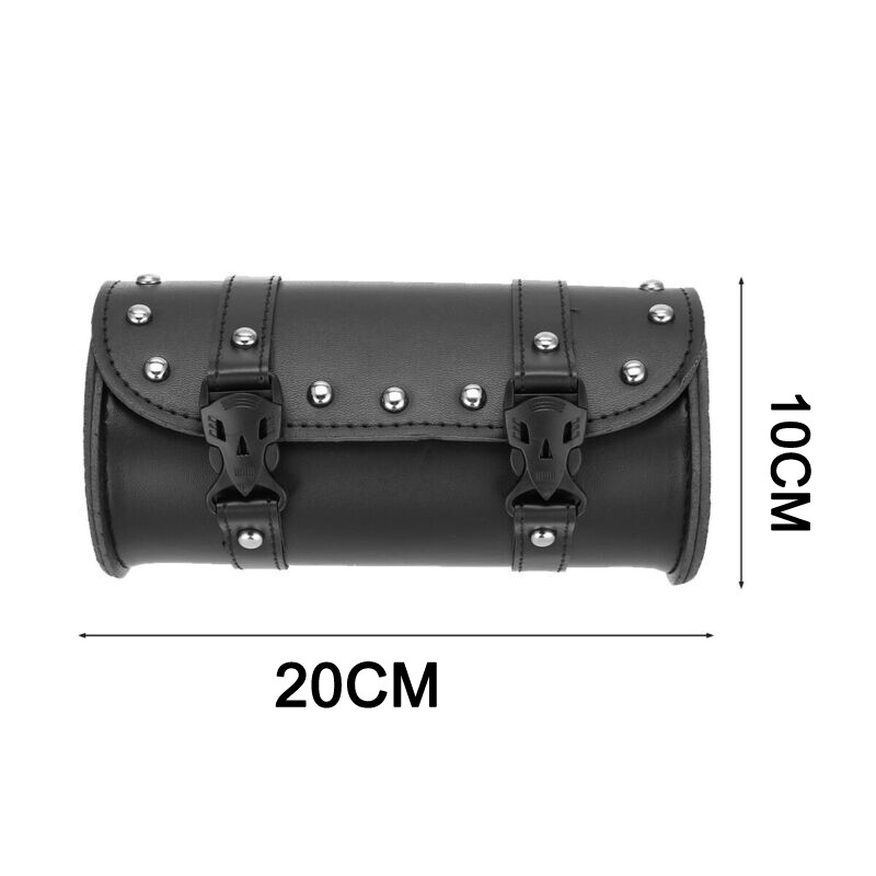 Black PU Saddlebags – Fits Yamaha Virago XV 250, 500, 535, 700, 750, 920, 1100