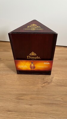 Dimple Whisky Aged 15 Years in Holzbox, + 10 Jahre bei mir im Keller
