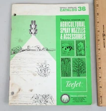 1974 Spraying Systems Co. Manual Catalog 36 Agricultural Teejet Nozzles