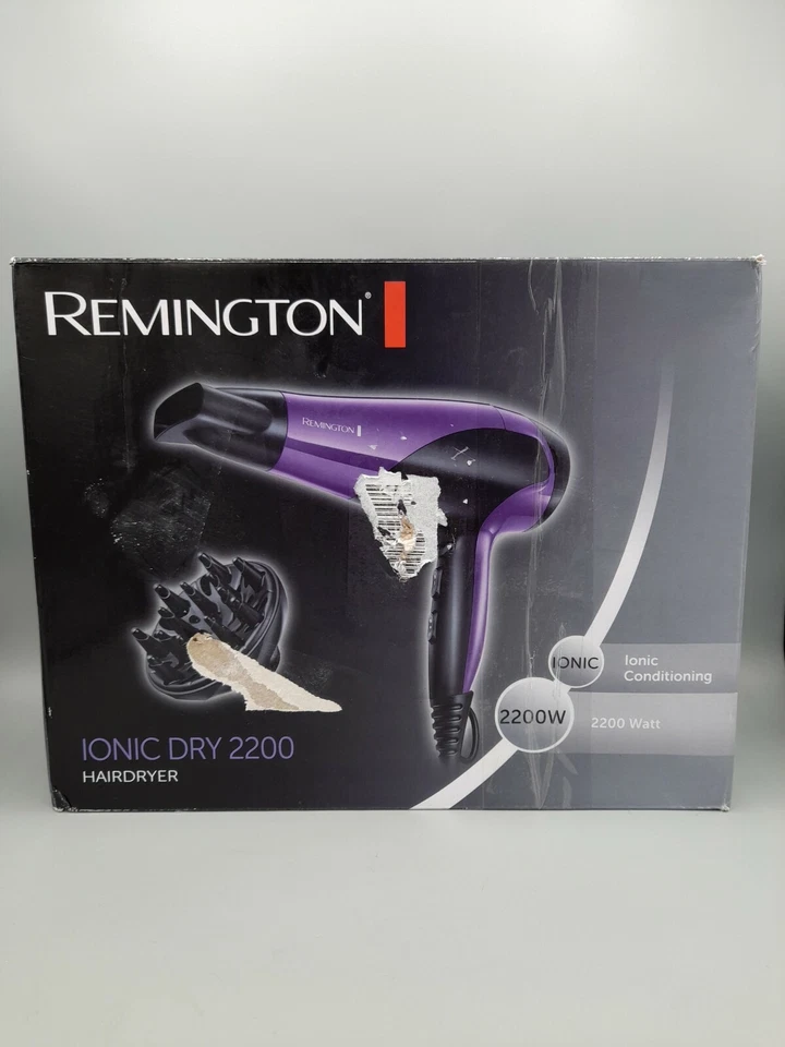 Remington D3190 Ionen Haartrockner - Schwarz