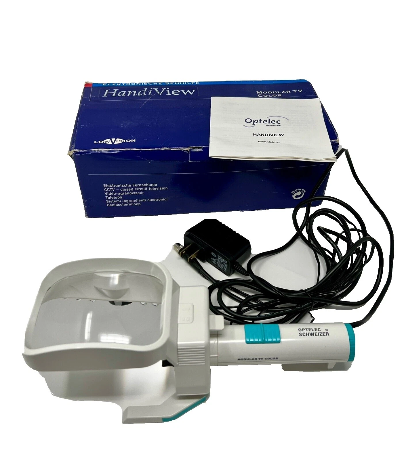 Lupa de TV Branco lupas para Visão Fraca