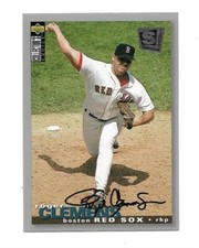 Roger Clemens 1995 Collectors Choice SE Silver Signature Card 190