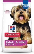 Hill's Science Diet Adult Small  Mini Lamb Meal Brown Rice Recipe Dry Dog Food