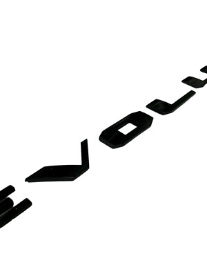Carbon Fiber Evolution VIII Trunk Rear Emblem Badge for Mitsubishi EVO 5 6 7 & 8