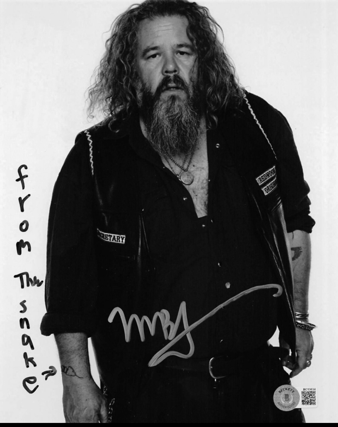 Mark Boone Jr. 8x10 Autographed 
