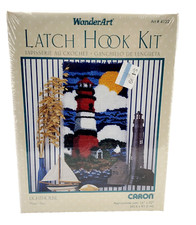 Caron International Lighthouse Latch Hook Kit 4122 Wonder Art 16" x 32" New