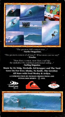 1995) ~ Quicksilver Pro / G-Land - Java '95 / VHS Surfing Video