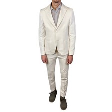 DANIELE ALESSANDRINI abito cotone bianco