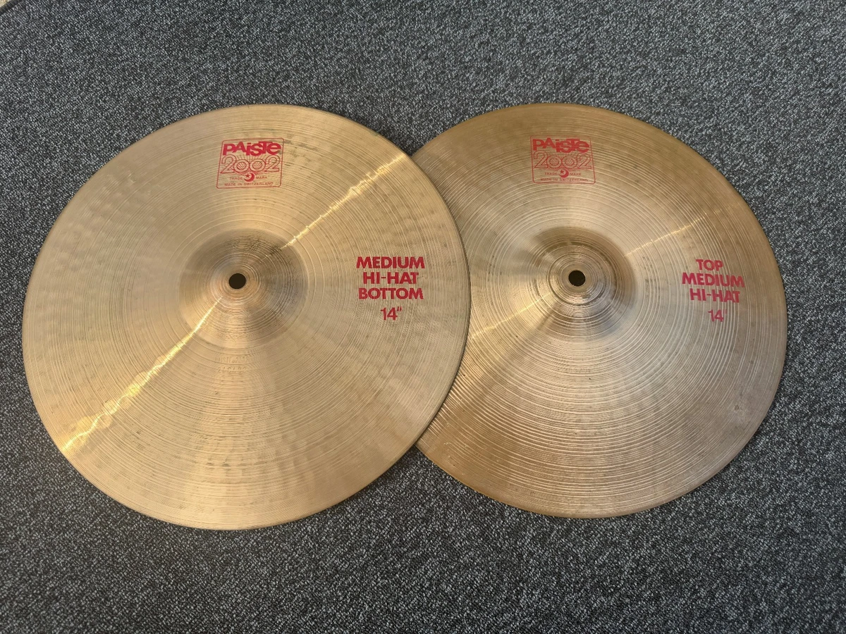 Paiste Hi-Hat Cymbals 14 in Item Diameter for sale | eBay