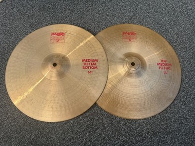 Paiste 14'' 2002 Medium Hi-Hat Cymbals Pair