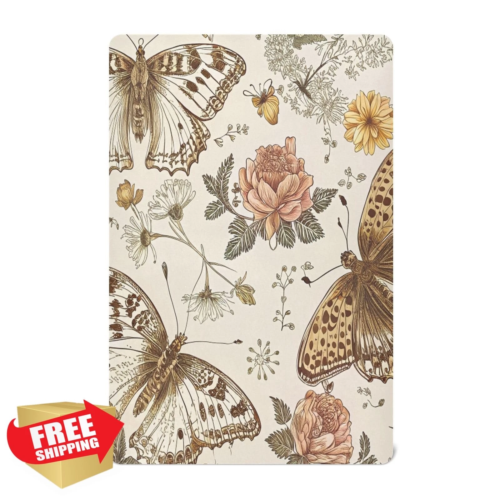 Kigai Butterfly Crib Sheets 28x52
Opens in a new window or tab
