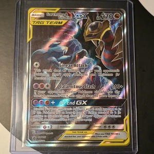 tag team pokemon cards ebay Garchomp & Giratina GX SM193 Tag Team Alternate Full Art Promo Pokemon Card