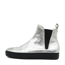 Vagabond Damen 445-083-83 VIT Stiefel Silber Glattleder Chelsea Boots EU 41