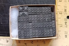 Antique Letterpress Print Type  Johnson Foundry Philadelphia  24pt  Border U35