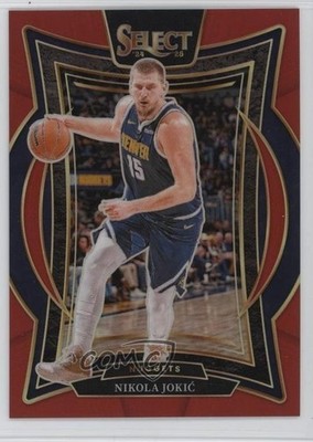 2024-25 Panini Select Concourse Red Prizm 127/199 Nikola Jokic Jokić #14 1k9t