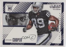 2015 Panini Clear Vision Rookie Vision Blue 3/99 Amari Cooper #RV-3 0ad