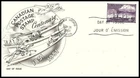 Canada FDC - 1951 - Centenary of Stamps Steamships, Scott # 312, Mercer Cachet
