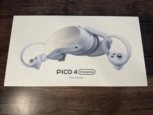 Pico 4 Entreprise 8GB + 256GB blanc VR Casque NEW SEALED - FAST SHIP