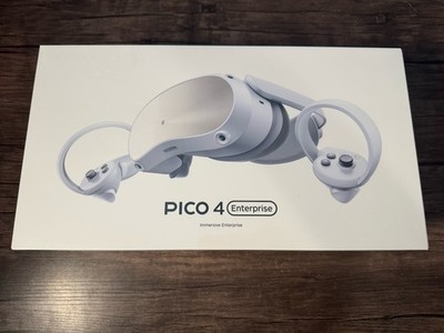 Pico 4 Enterprise 8GB + 256GB White VR Headset NEW SEALED -  FAST SHIP
