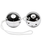 Silver Kegel Balls - Smooth Kegel Ben Wa Love Balls Pelvic Floor Exerciser - 57g