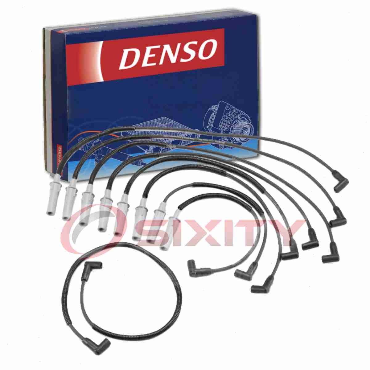 Denso Spark Plug Wire Set for 2000-2002 Dodge Ram 3500 5.9L V8 Ignition jw