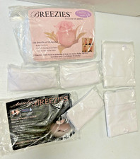New 10 Pairs of Ultimair, Barely Breezies White Cotton Breif Panties &Shaper SM