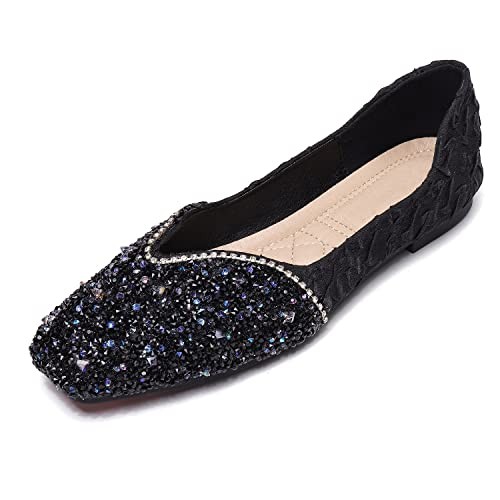 Женские повседневные комфортные мокасины Moscasin Penny без шнуровки, размер 8.5, Черный