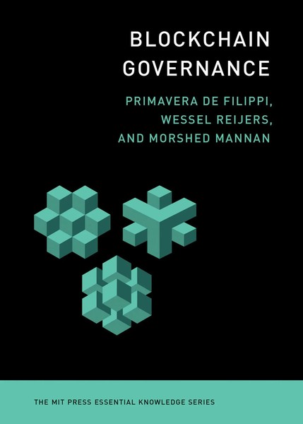 Blockchain Governance | Primavera De Filippi (U. A.) | Englisch | Taschenbuch-image