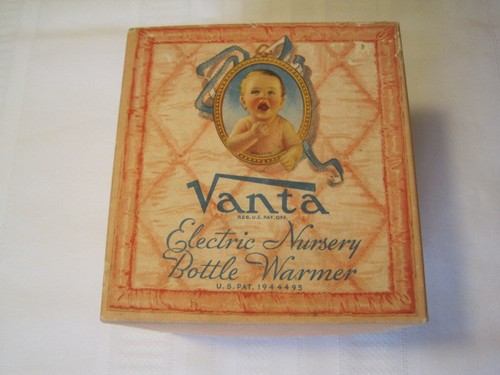 Vintage Vanta Electric Nursery Bottle Warmer w/ Original Box - Not Working