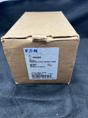 EATON CUTLER HAMMER  HKD3400F  3 Pole KT3250T TRIP UNIT HKD