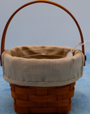 Longaberger 1998 5'' Measuring Basket Liner Protector Card 13803