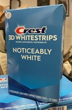 Crest 3D WhiteStrips Dental Whitening Kit Noticeably White Exp 2027 