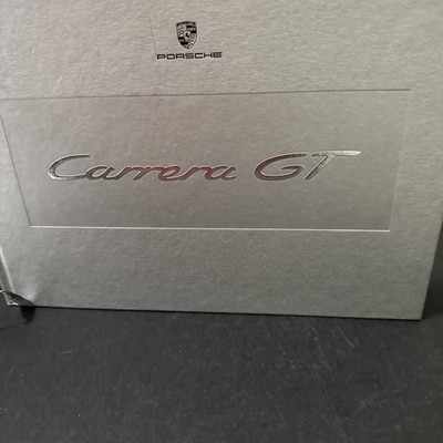 PORSCHE CARRERA GT OWNER'S BOOK BROCHURE 2003 GOOD CONDITION FAST FREE SHIPPING
