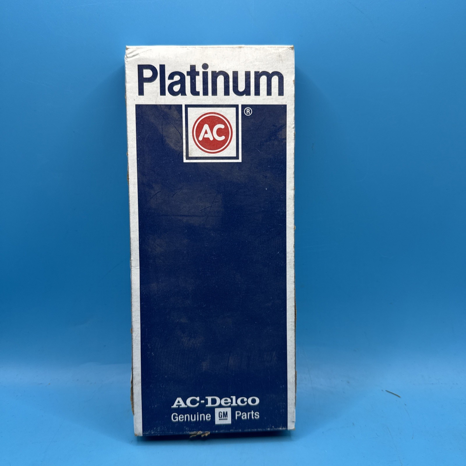AC Delco Platinum 41-908 Spark Plugs Box of 8 GM Genuine Parts 5614281 Vintage
