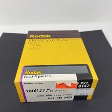 x100 Sheets Kodak Film Pelicula 4x5 Plus-X 4147 Sealed - Vintage Film