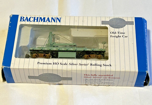 BACHMANN #16419 HO MOW DERRICK CAR MILITAR DE EE. UU. RR EN CAJA ORIGINAL | Condition: Used
