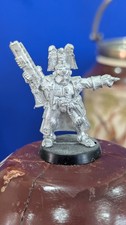 Warhammer 40k Necromunda Adeptus Arbites Leader Judge Metal Champion OOP GW