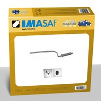 Imasaf Auspuff MSD Mitteltopf für Fiat Regata + Weekend 80 Turbo Diesel 1.9